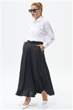 Skirt-Black 420057-R236