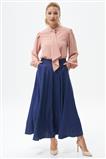 Skirt-Navy Blue 420057-R172