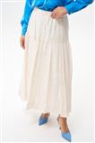 Skirt-Ecru KYL-E119-52