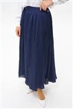 Skirt-Navy Blue 420055-R172