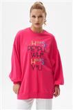 Sweatshirt-Fuchsia 270039-R091