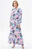 Dress-Black Pink EMR-YM-1820-453