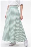 Skirt-Cream Green EMR-ER-1404-367