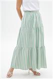 Skirt-Ecru Green EMR-2103-306