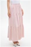 Skirt-Ecru Pink EMR-2101-309