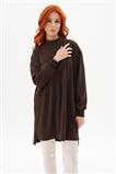 Tunic-Dark Brown 24KT418-5008