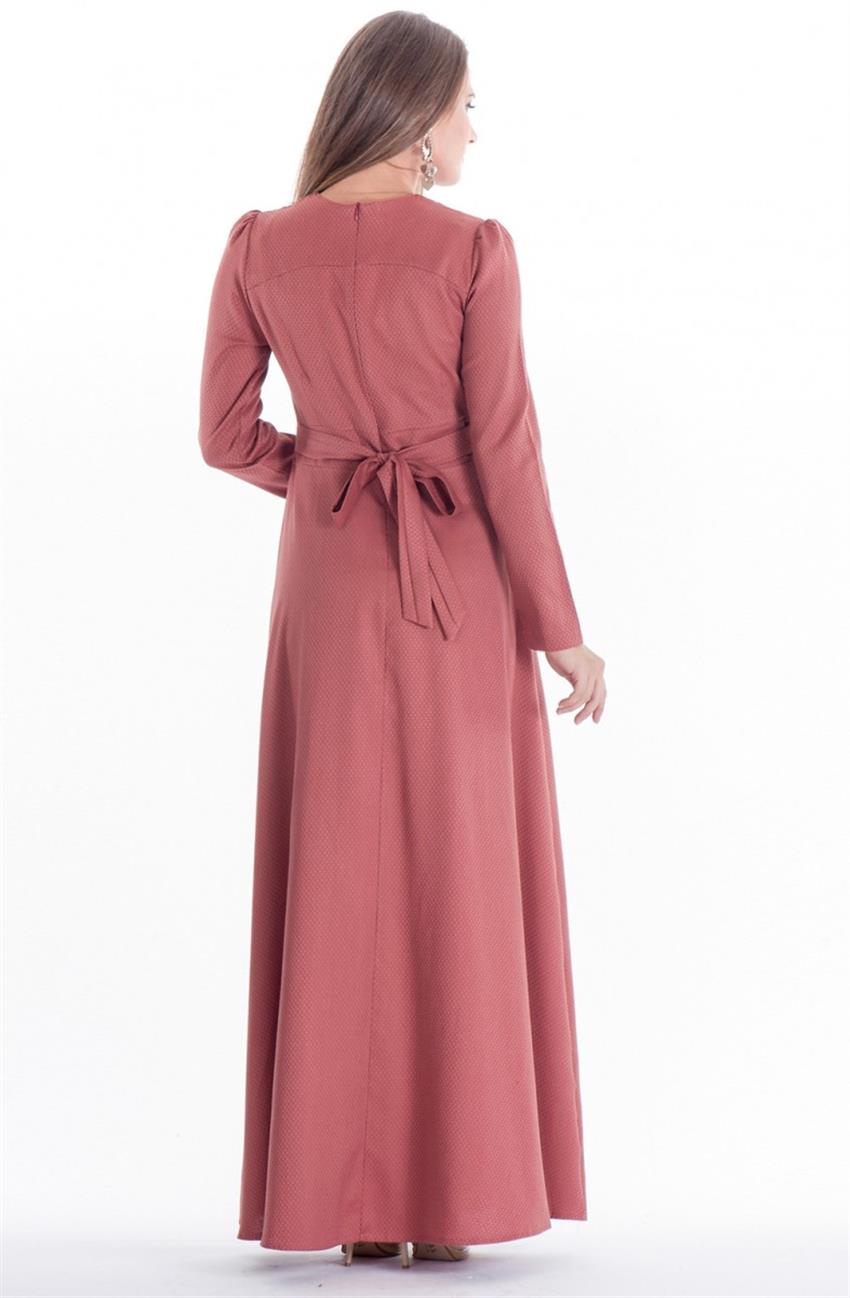 Ameerah Dress-Soğan Kabuğu 5908-103