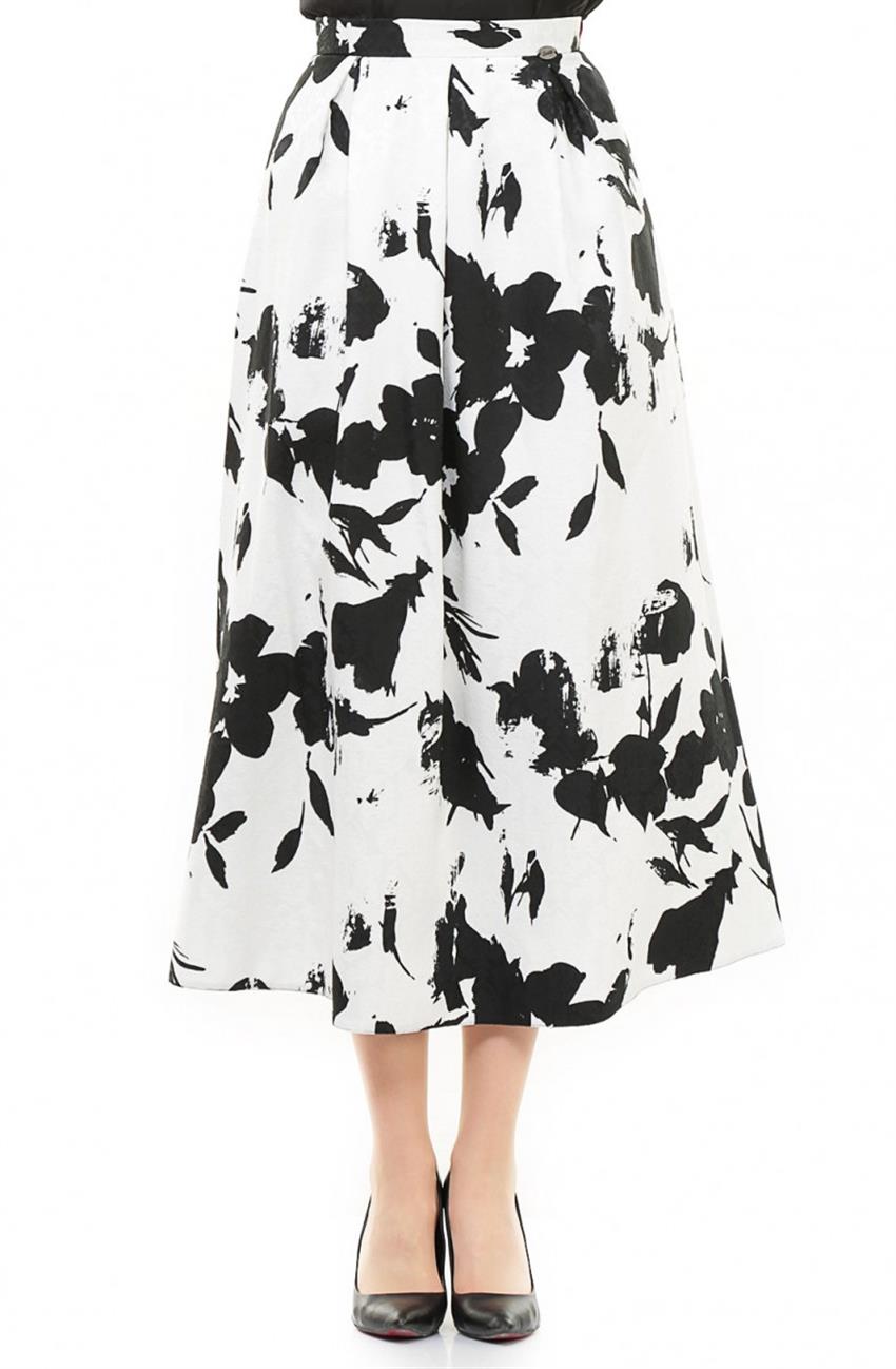 Skirt-White 1025-02
