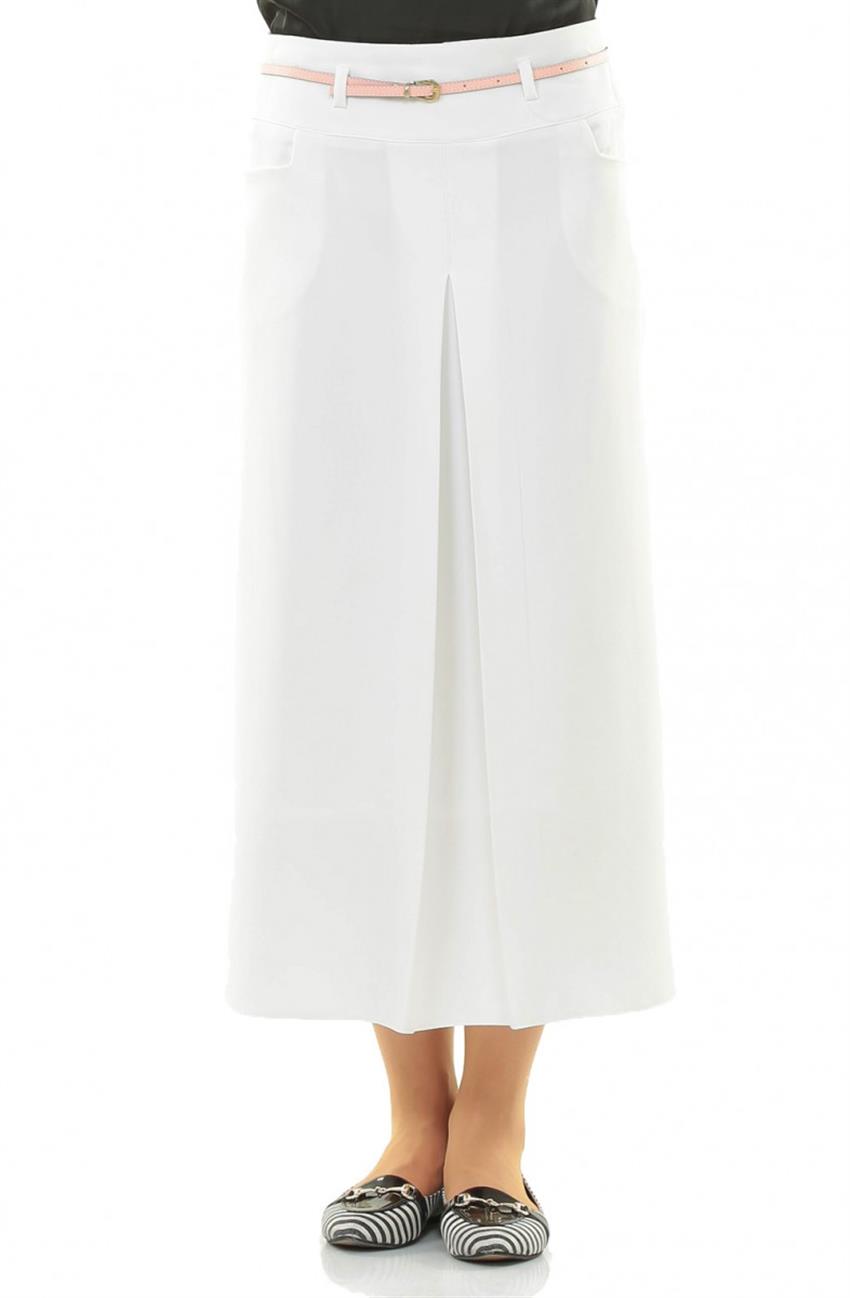 Skirt-White 30181-02