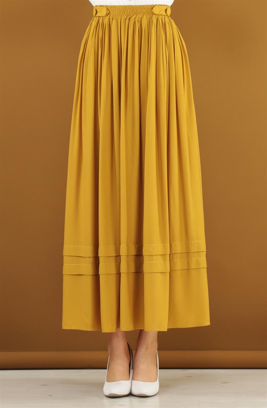 Skirt-Saffron F7093-56