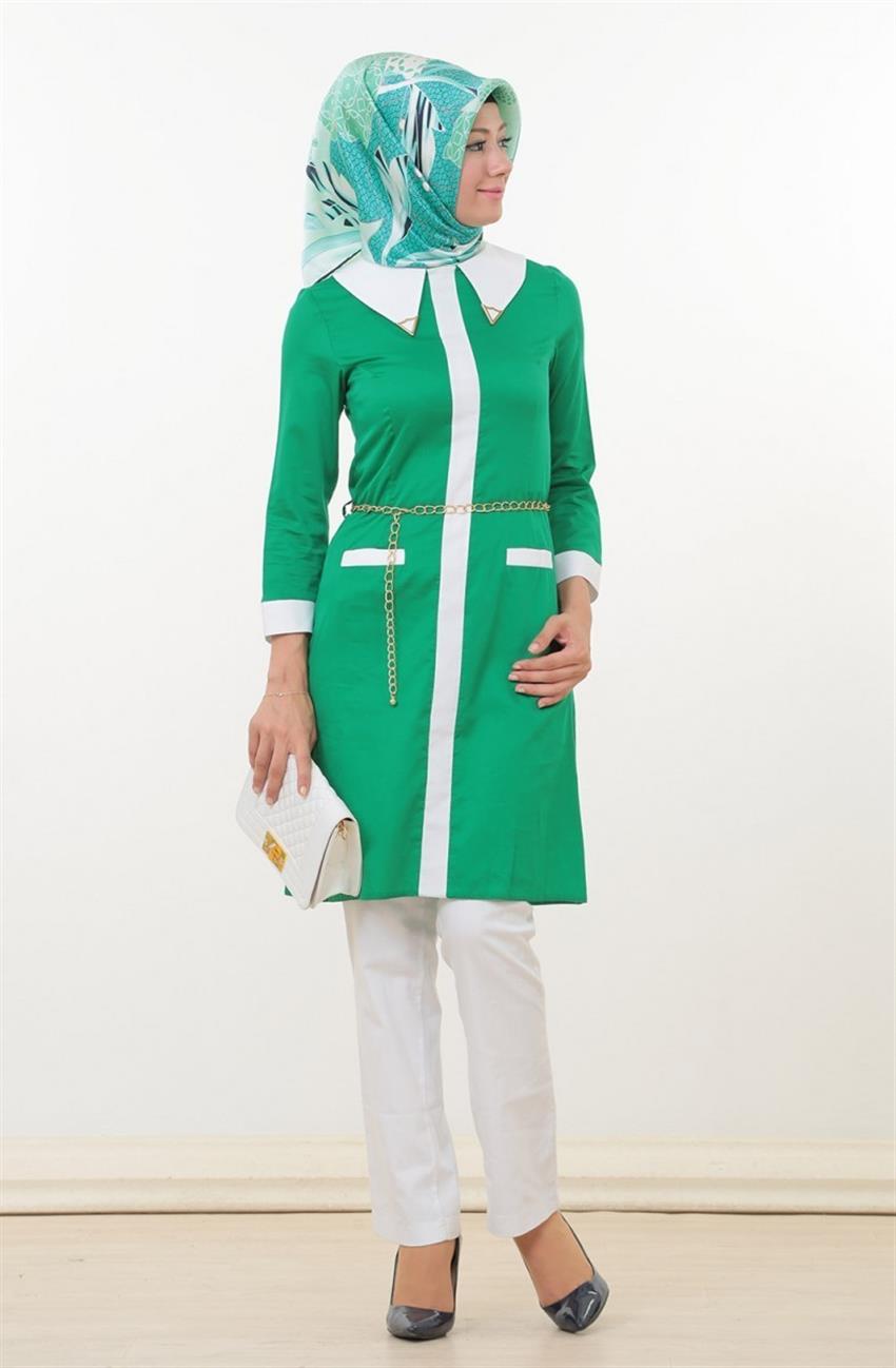 To Be Tunic-Green Y131513-21