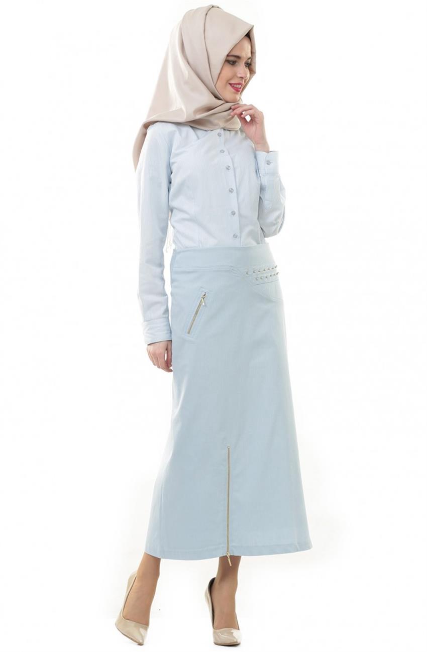 Skirt-Blue 712-061-15