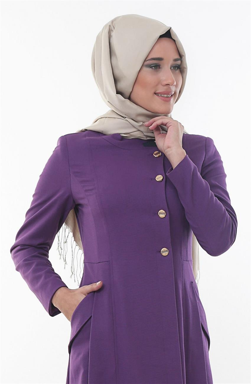Kayra Topcoat-Purple Ka-A4-15105-24