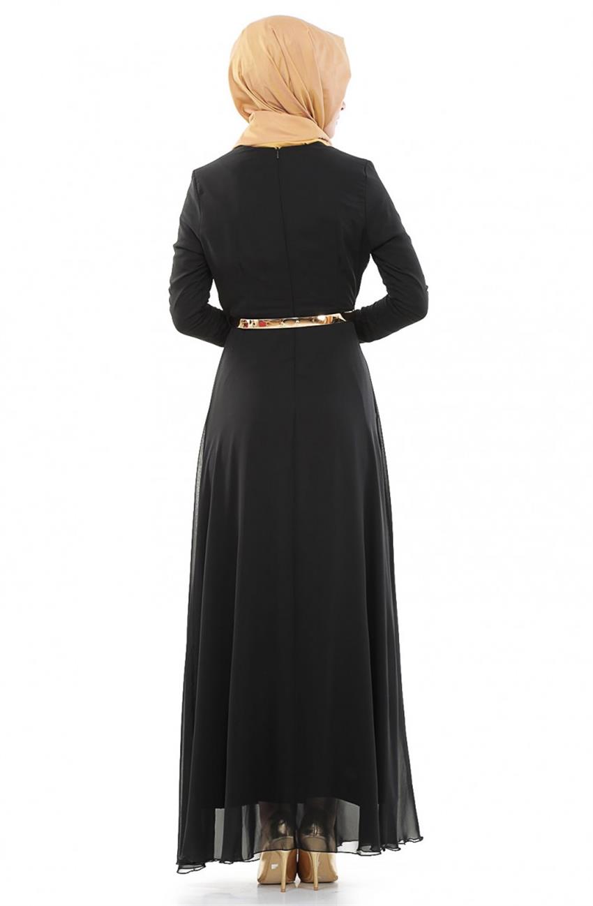 فستان سهرة فستان-أسود ar-442-01