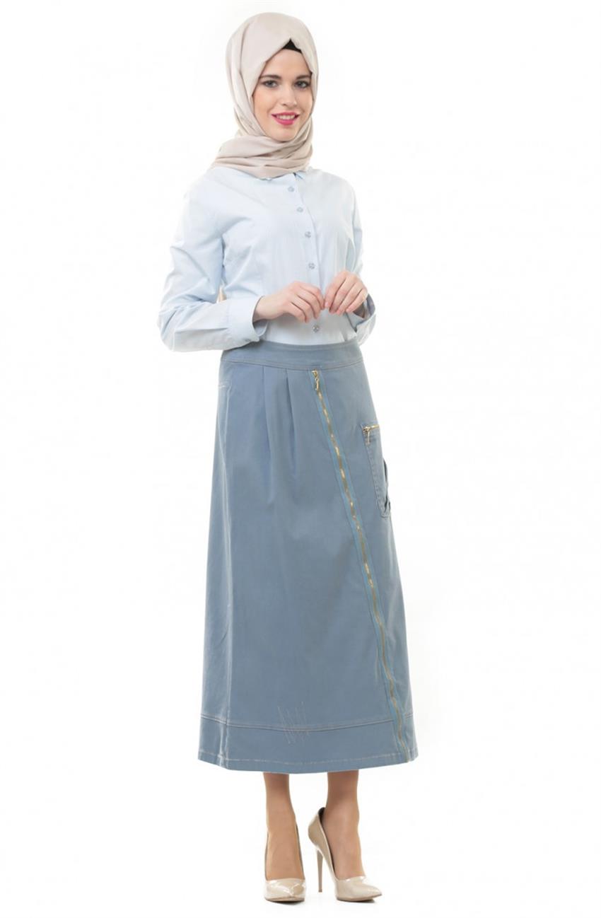 Skirt-Blue 713-075-70