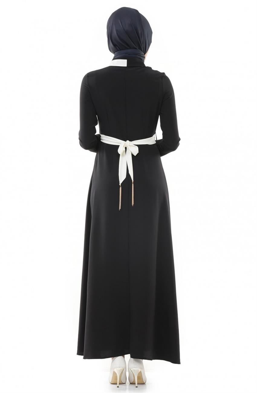 Dress-Black White ARM531-0102