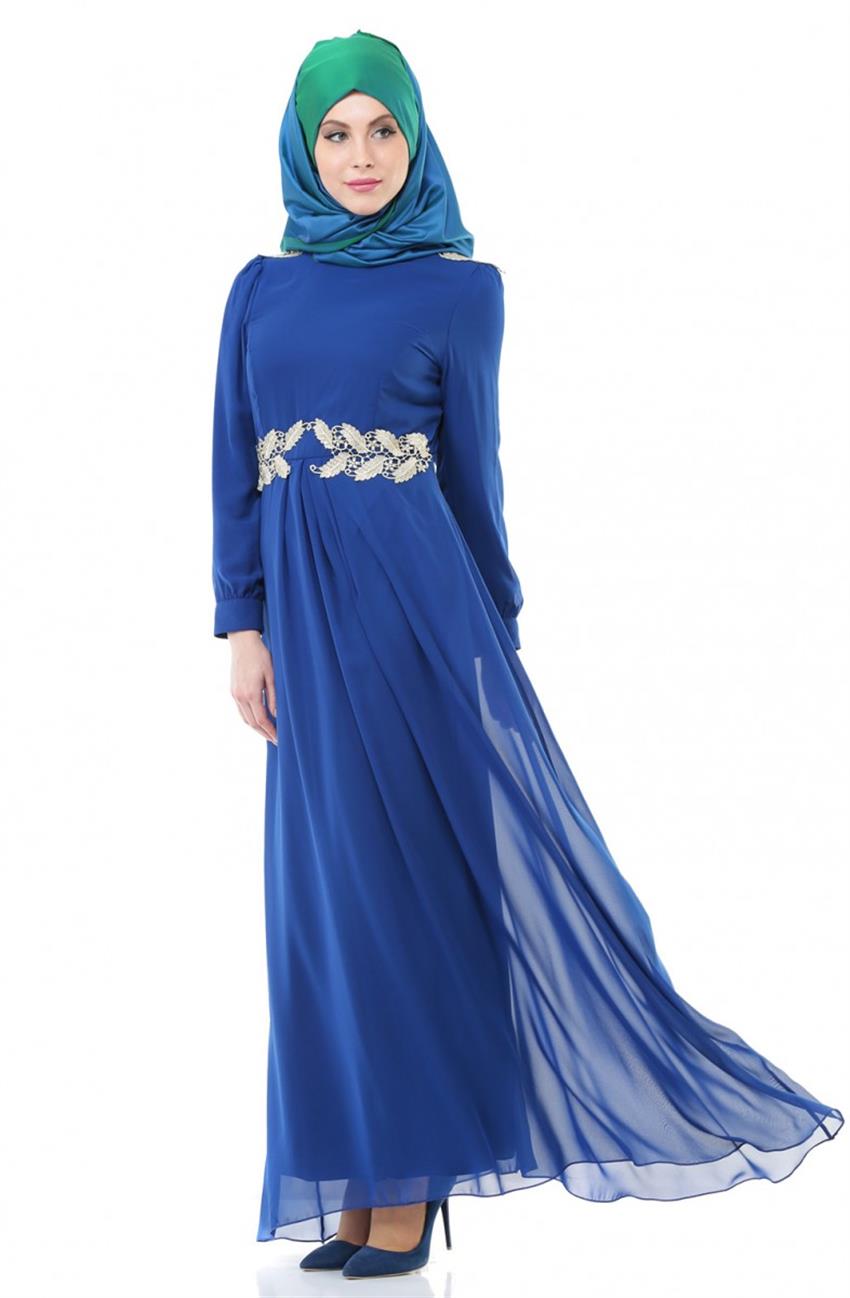 فستان سهرة فستان-أزرق غامق ARM7003-47