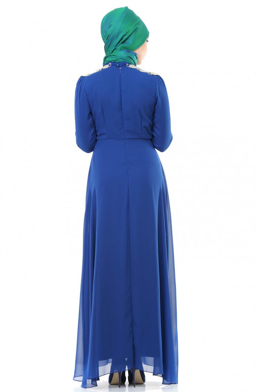 Evening Dress Dress-Sax ARM7003-47