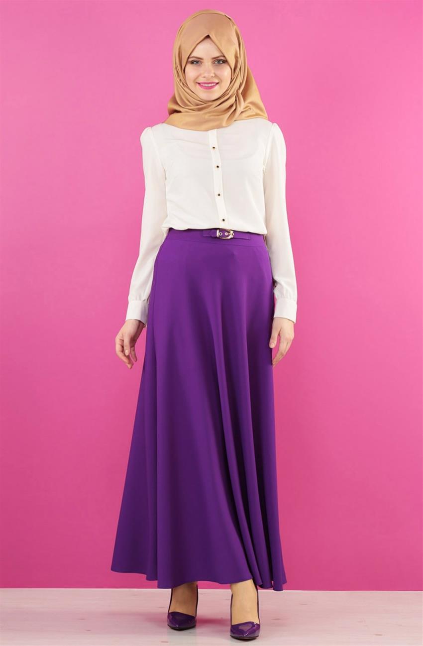 Skirt-Purple 3515-45