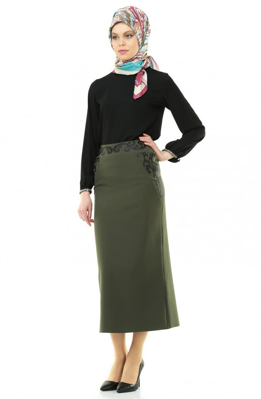 Skirt-Green 3520-21