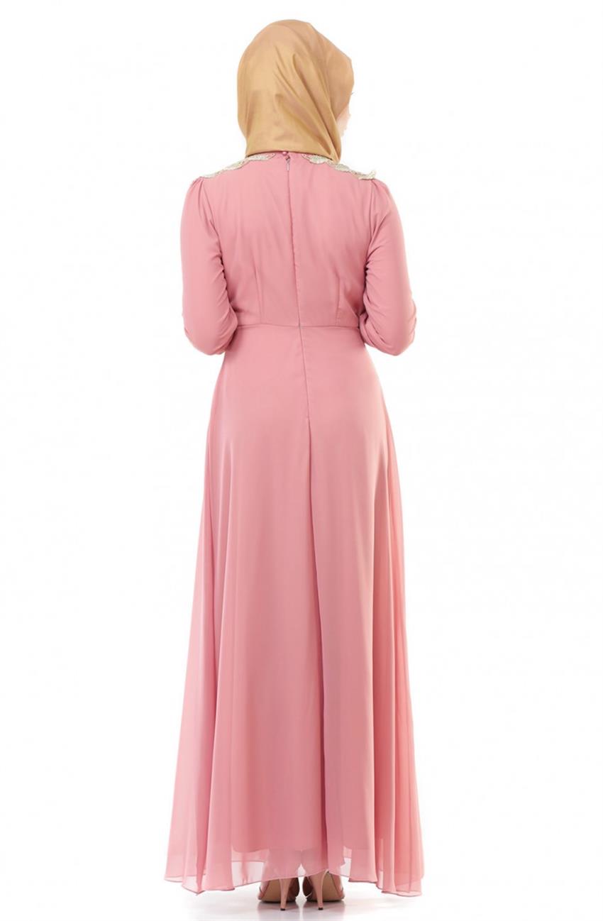 Evening Dress Dress-Dried rose ARM7003-53