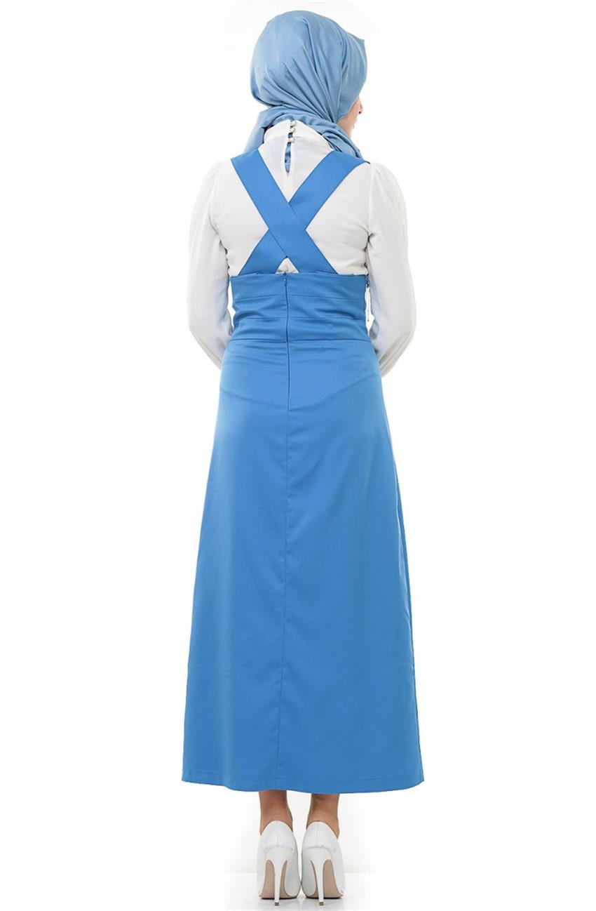 Salopet Mavi Elbise 2280-70