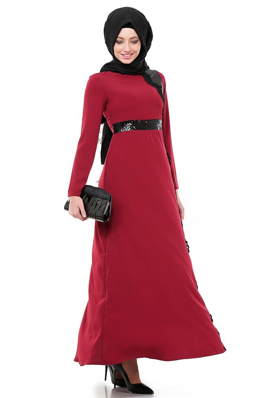 Dress-Claret Red 5217-67