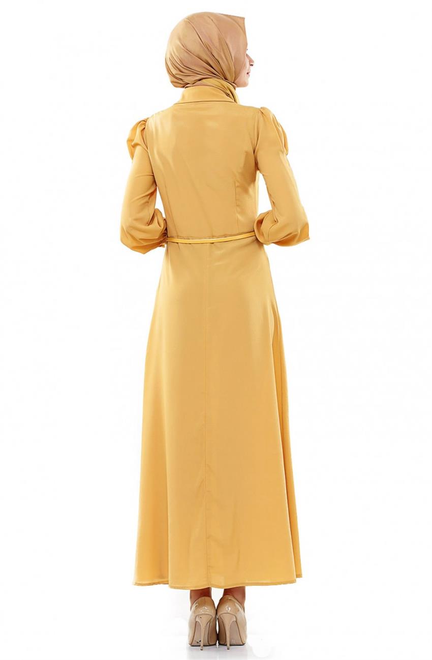 Dress-Mustard 7068-55