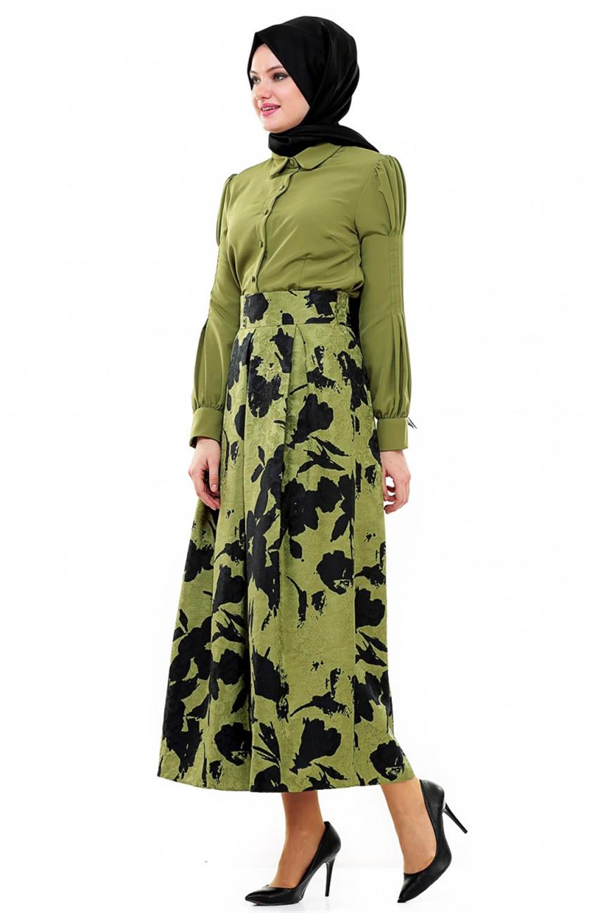 Skirt-Green 3352-21
