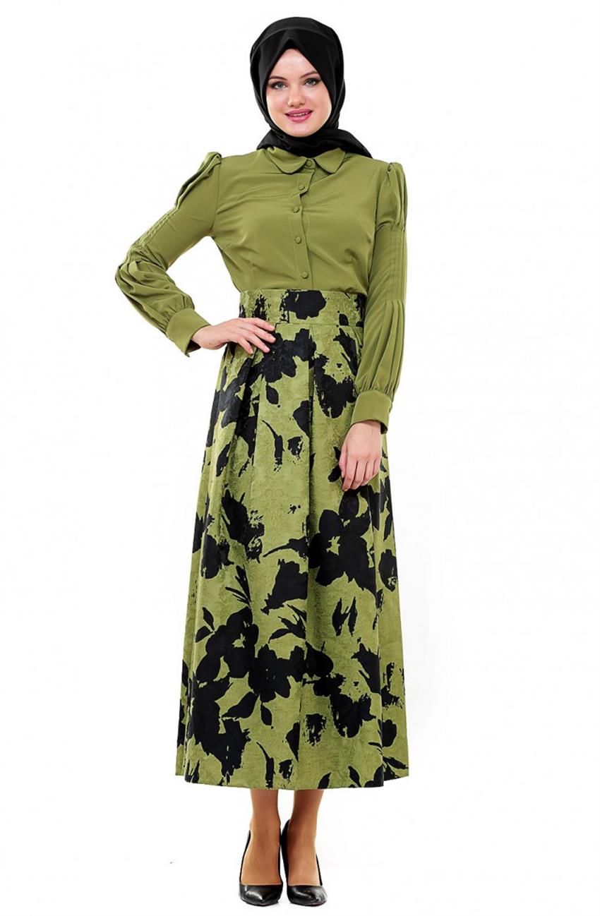 Skirt-Green 3352-21