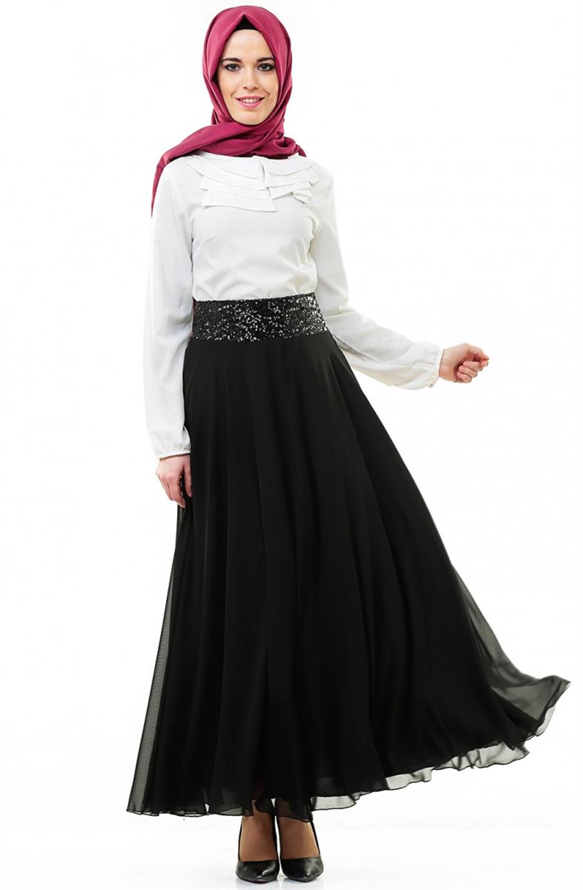 Skirt-Black 1105-01