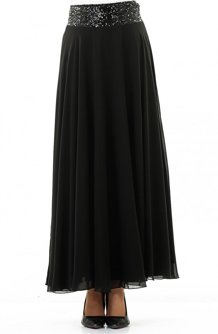 Skirt-Black 1105-01