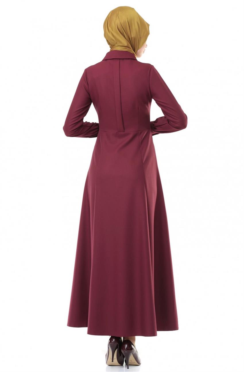 Dress-Claret Red DO-A5-63022-26