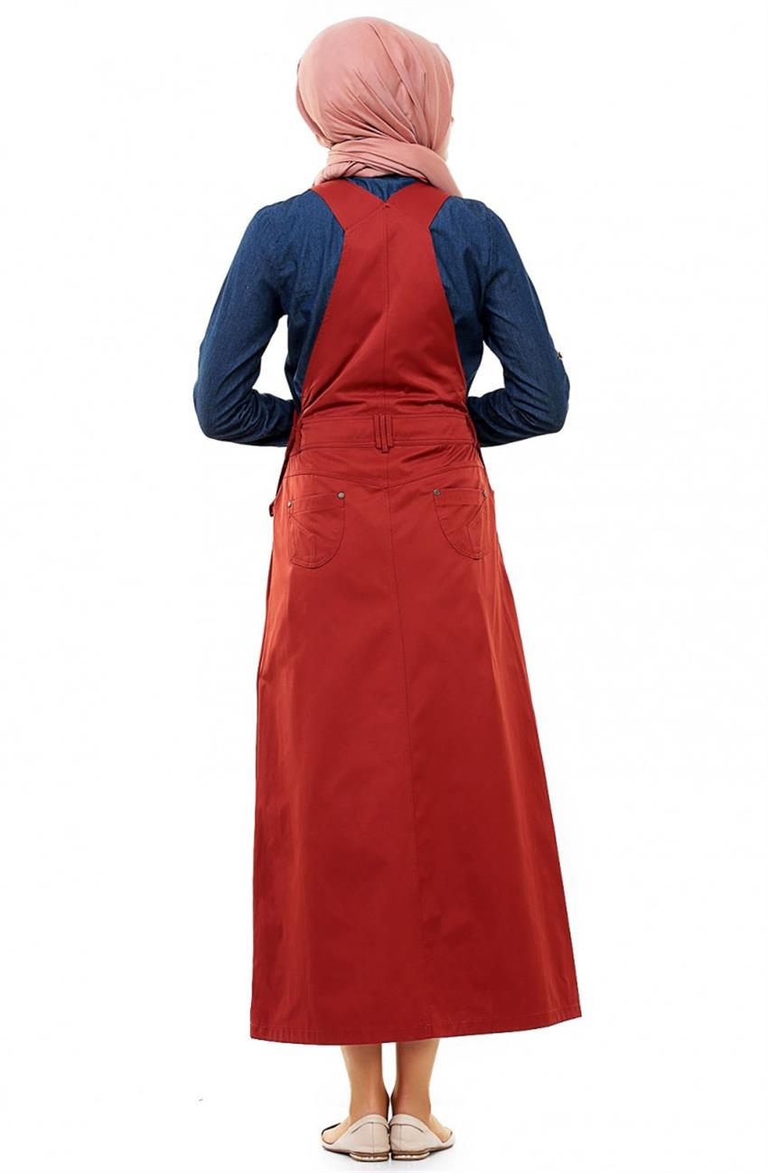 فستان-أحمر قرميدي ar-4001S-58