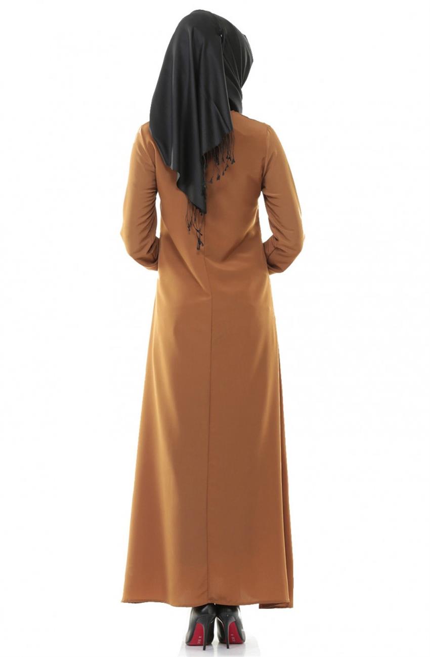فستان-بني ar-5293-46