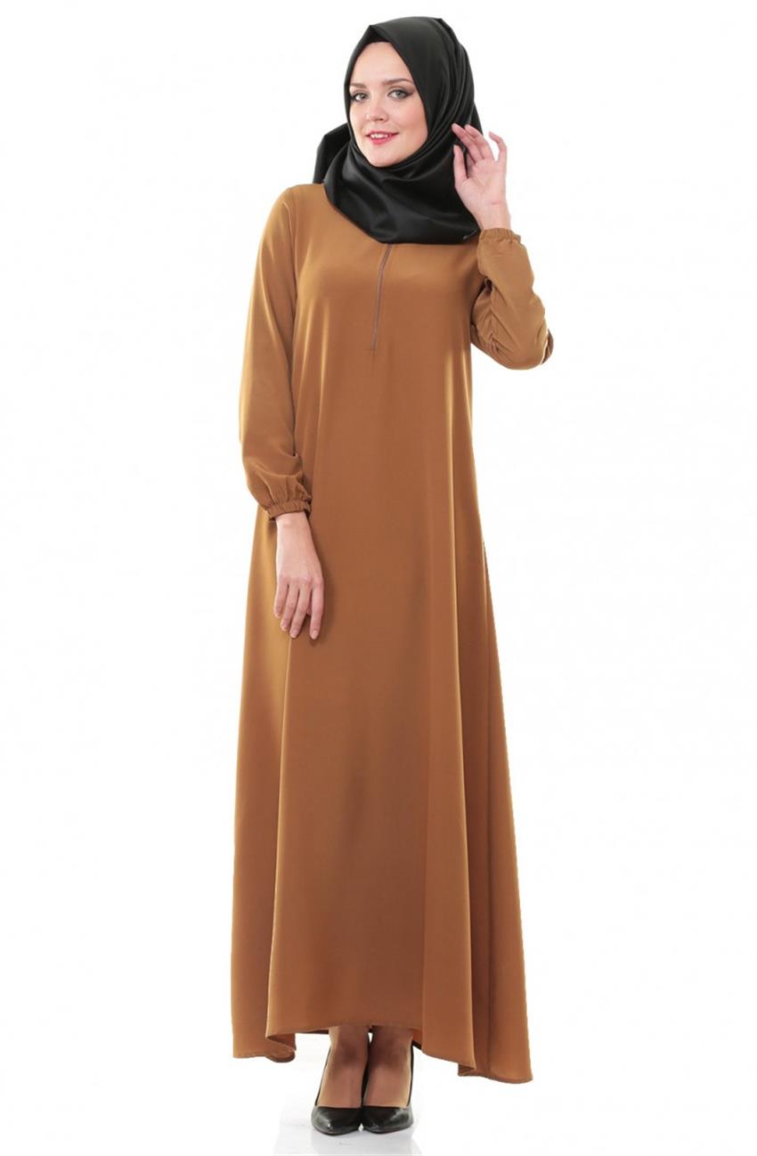 فستان-بني ar-5293-46