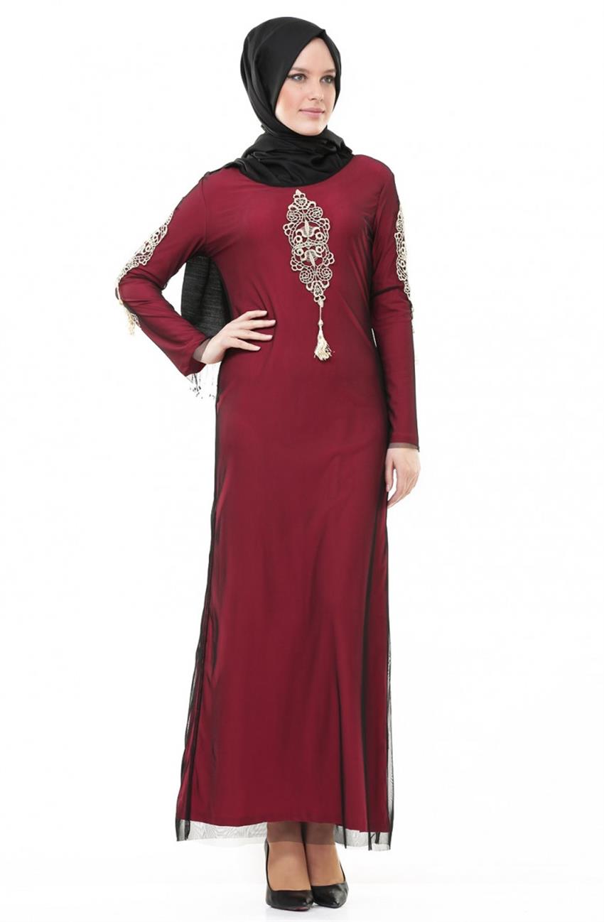 Dress-Claret Red 32094-67