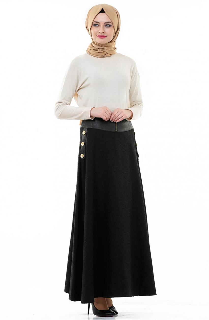 Skirt-Black 2214-01