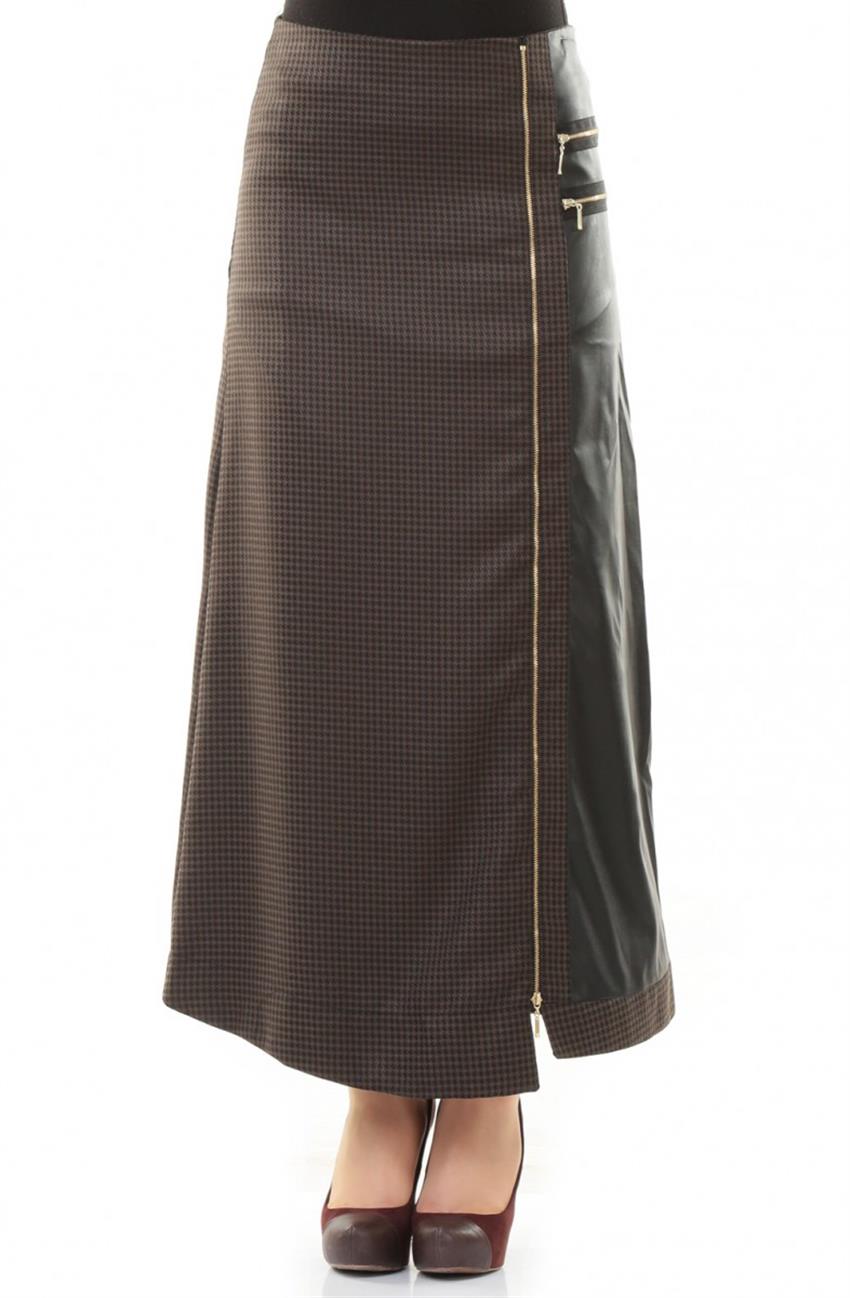 Skirt-Khaki 3493-27