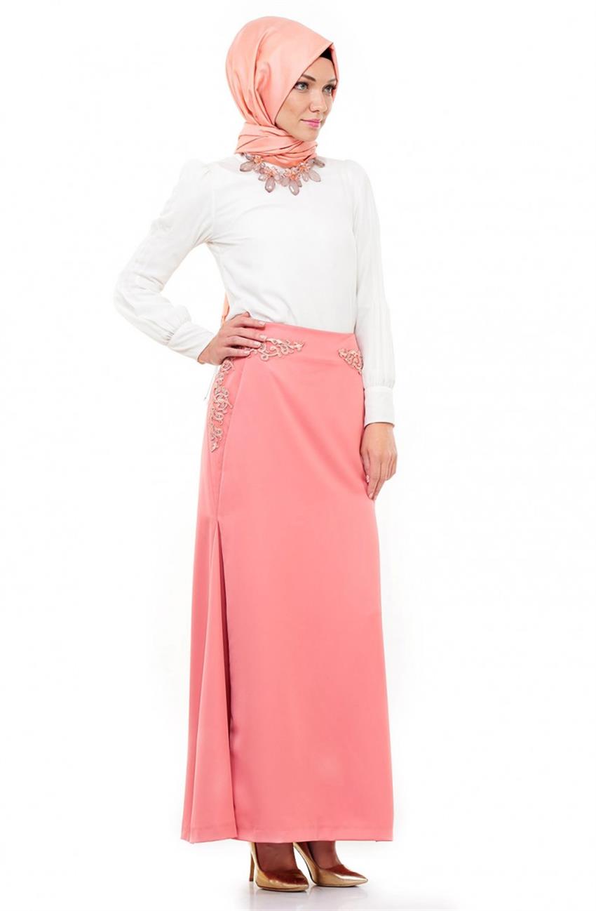 Evening Dress Skirt-YavruAğzı KA-A4-12089-68