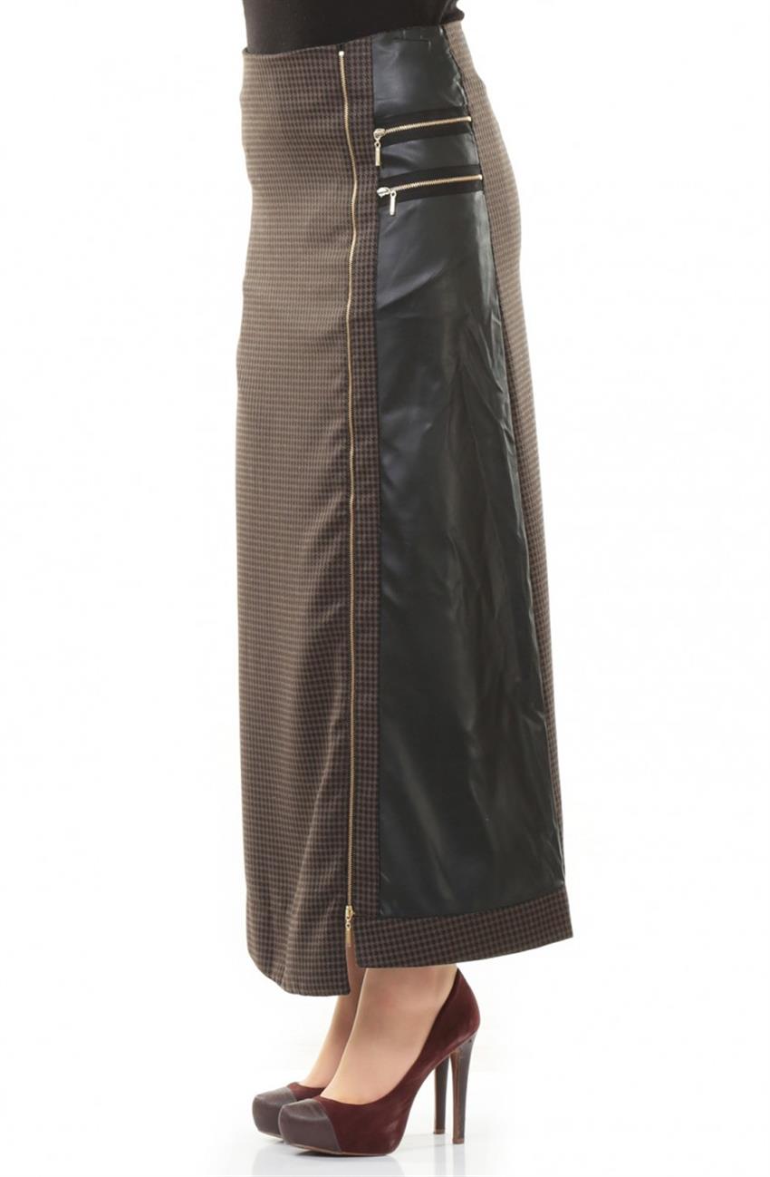 Skirt-Khaki 3493-27