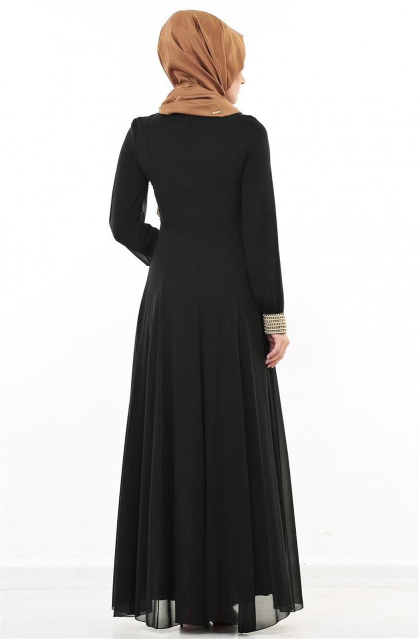 Evening Dress Dress-Black 991-01