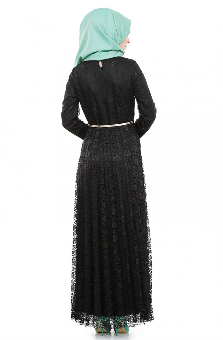 Ameerah Dress-Black 5921-01