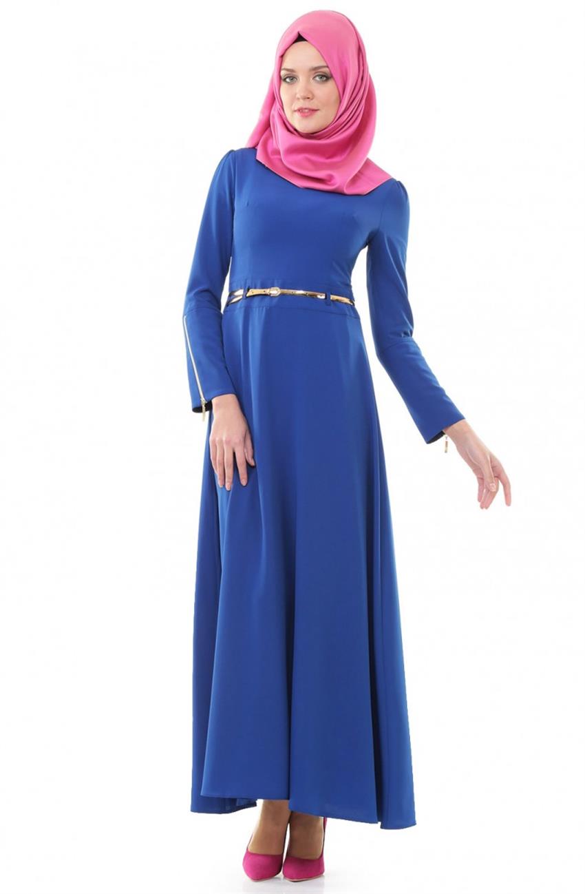 فستان-أزرق غامق ar-5313-47