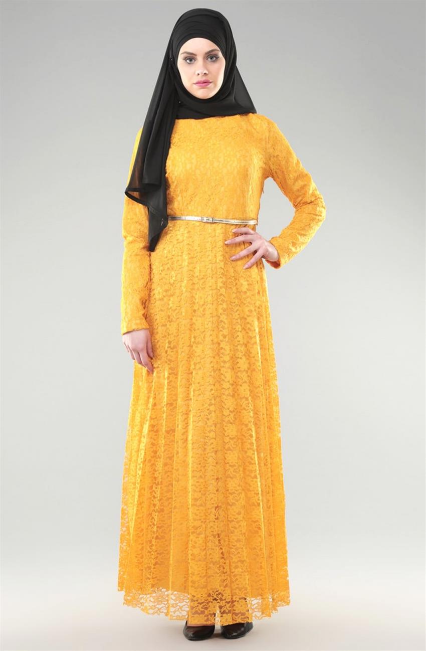 Ameerah Dress-Saffron 5921-74