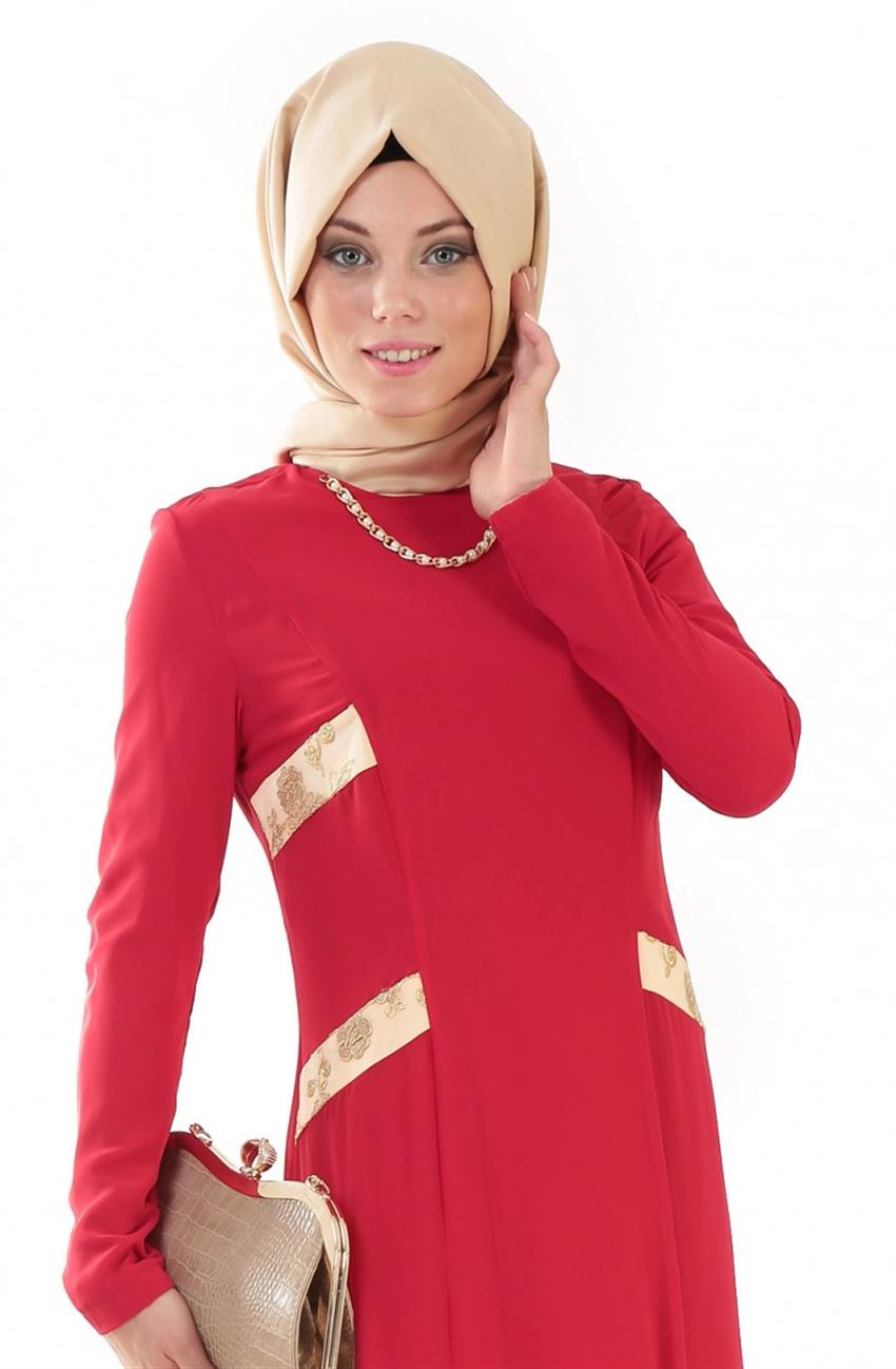 Abiye Kırmızı Elbise ARM448-34