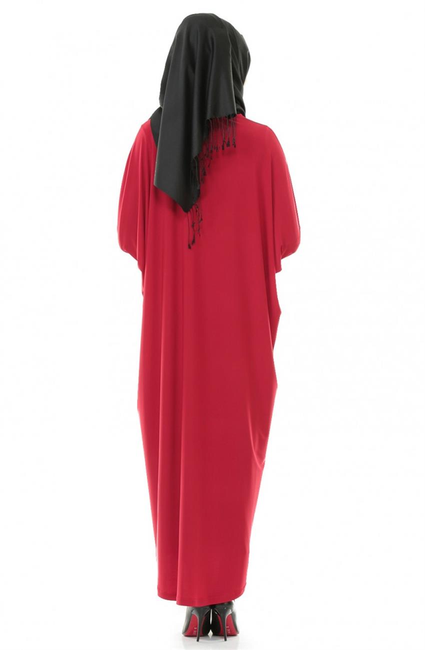 Kırmızı Elbise 5314-34
