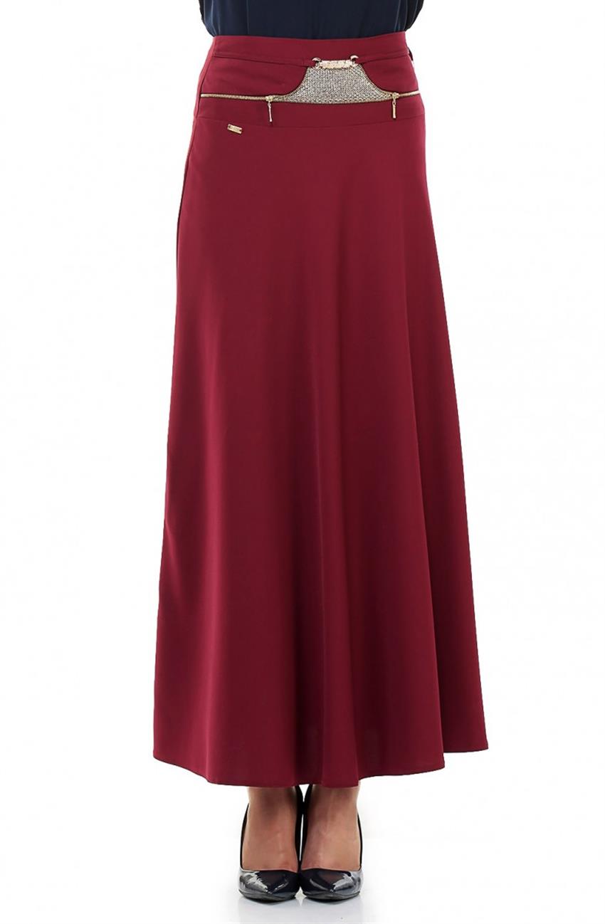 Skirt-Claret Red 2556-67