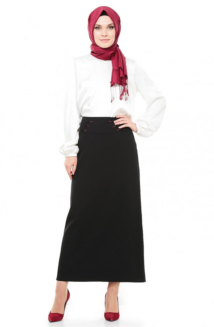 Skirt-Black 2562-01