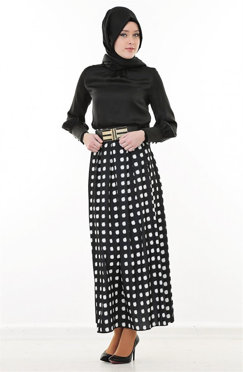 Skirt-Black 2432-01